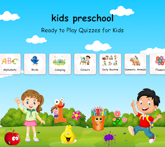 Preschool Kids Quiz: Kids Game