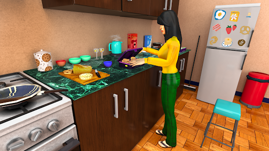 Jogo Virtual Solteira mamãe 3D