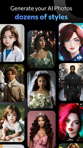 Android application AI Photo Generator-Profile AI screenshort