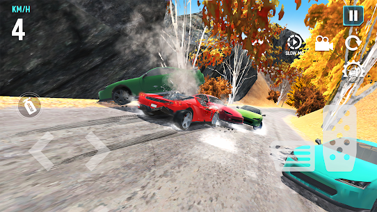 Mega Car Crash Simulator MOD APK (مشتريات مجانية) 5