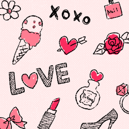 -KissKiss- Theme +HOME logo