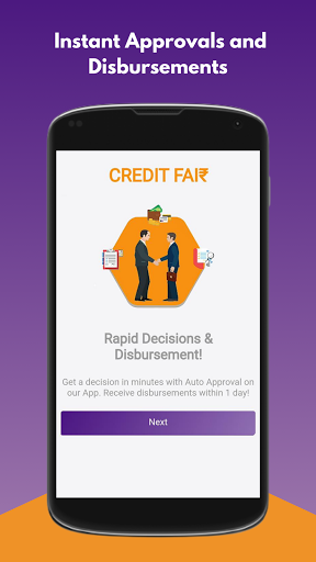Credit Fair - Merchant Screen 3