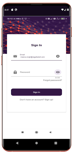 Anteprima dell'app