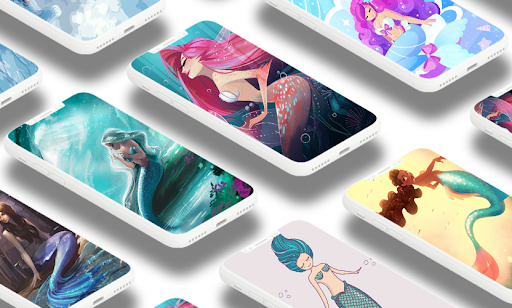Android application Mermaid Wallpaper screenshort