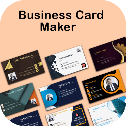 Business Card Maker, Visting 2.0 Icon