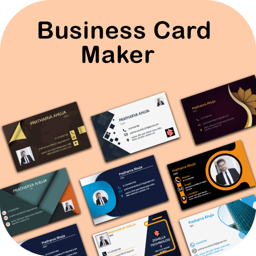 Business Card Maker, Visting logo