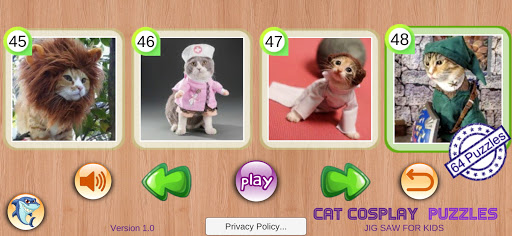Cat Cosplay Puzzles & Pet Jigs Screen 3