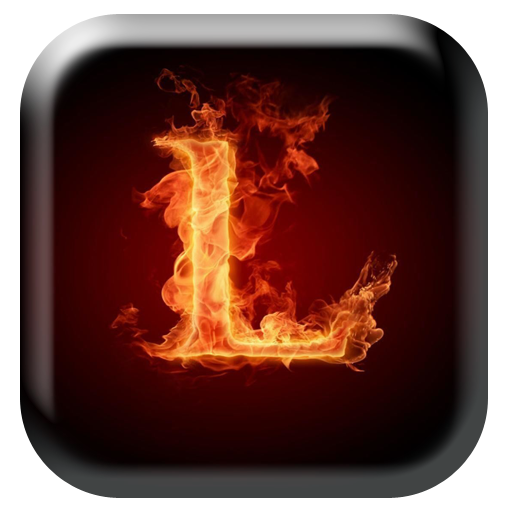 L Letters Wallpaper HD logo
