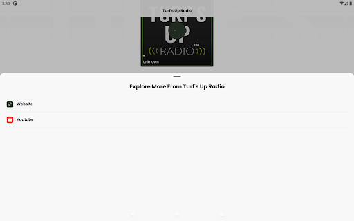 Turf's Up Radio Screenshot