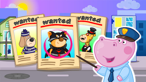 Detective Hippo: Police game Screen 2