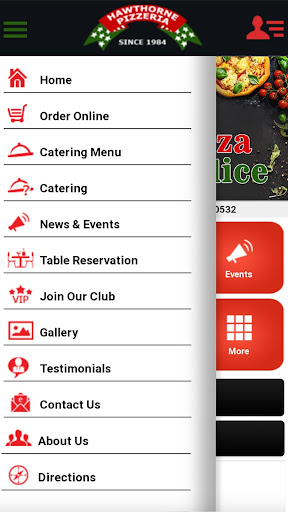 Hawthorne Pizzeria Screen 2