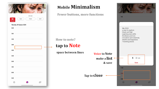 Pentime - Personal organizer Screen 3