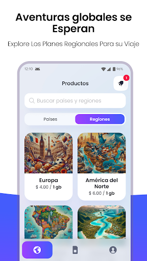Vista previa de la aplicación