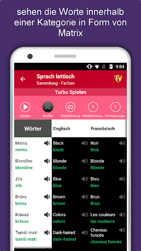 sprechen Lettisch  Lernen Let