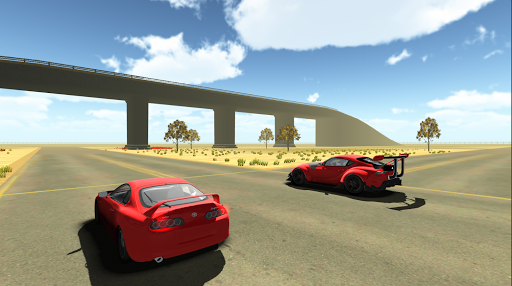 Android application Car Simulator Supra screenshort