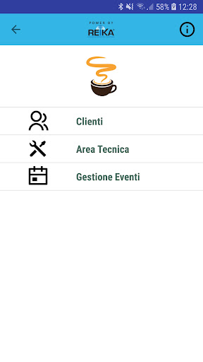 Android application DaCaFood Service screenshort