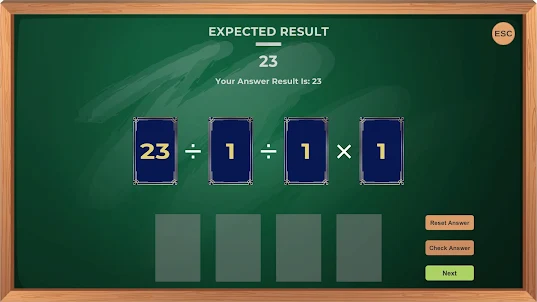 24 - Reverse Math Puzzle