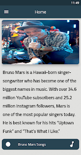 Bruno Mars Music Offline