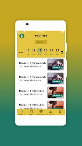 Maja Yoga Screen 3