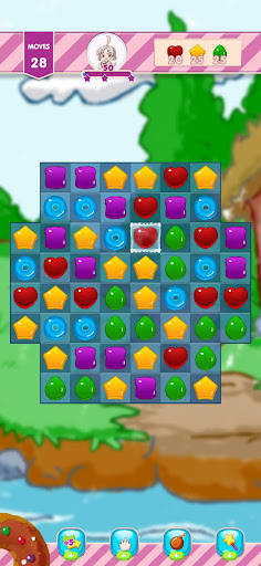 Android application Sweet Candy House screenshort