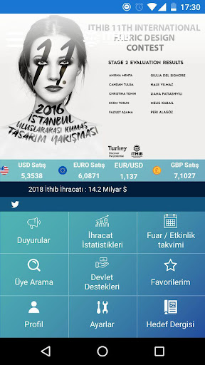 Android application İTHİB screenshort