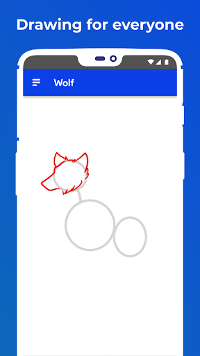How To Draw A Cool Wolf Screen 3