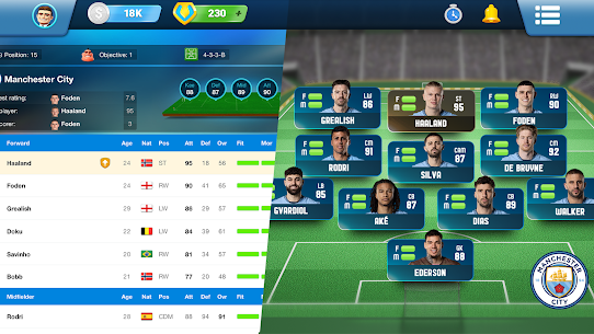 تحميل لعبة المدرب الأفضل 23/24 Online Soccer Manager للاندرويد 1