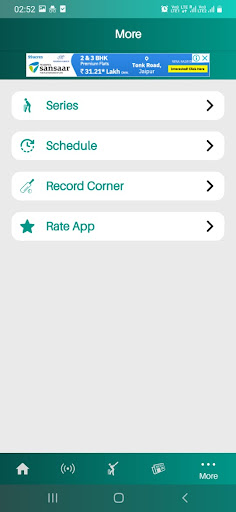 Cricket Live Score Screen 3