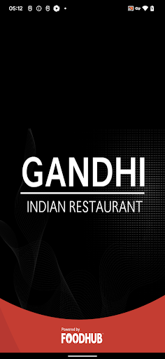 Android application Gandhi Indian Restuarant screenshort