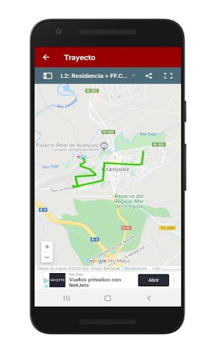 Red de Transportes Aranjuez Screen 3