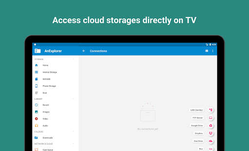 Manajer File Pro Cloud USB TV
