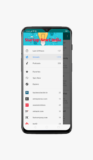 Android application India Startup News, Ideas & Fu screenshort