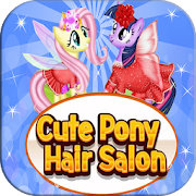 Cute Pony Hair Salon - Game pony Care