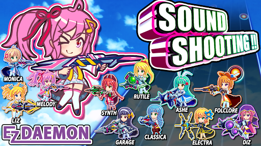 Android application SOUND SHOOTING!!Rhythm Shooter screenshort