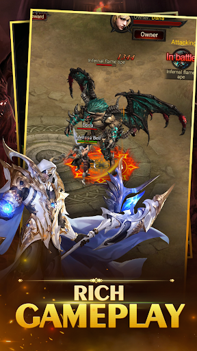 Dark throne-Idle RPG games Screen 3