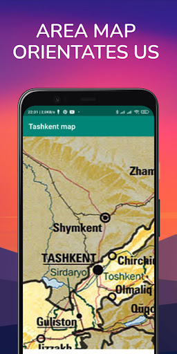 Tashkent map Screen 3