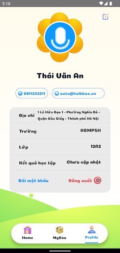 Talkbox Kids Screen 3