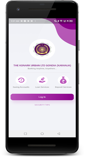 Android application Konark Pay screenshort