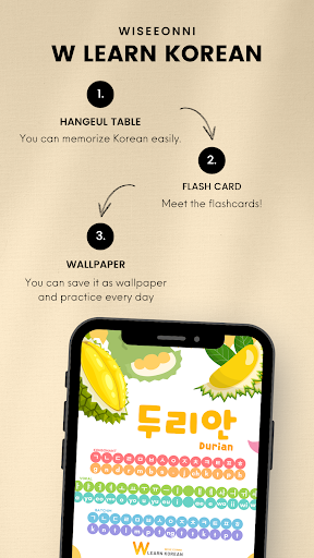 W Learn Korean Screen 2