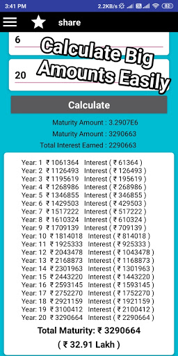 Fixed Deposit Calculator FD