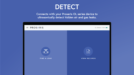Android application Prosaris Enterprise screenshort