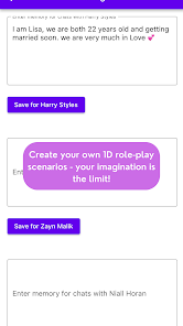 Imágen 4 Chat with AI for One Direction android