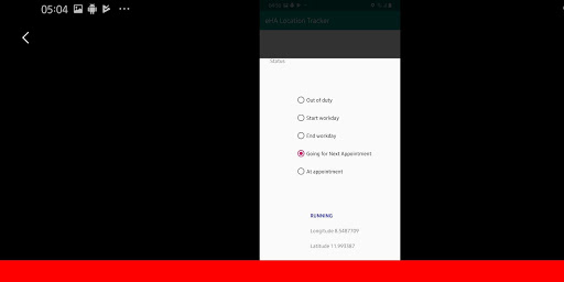 eHA Locate Beta Screen 2
