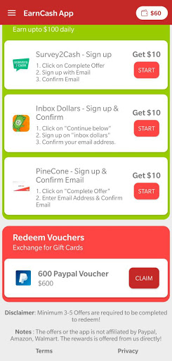 EarnCash - Make Cash Online screenshot