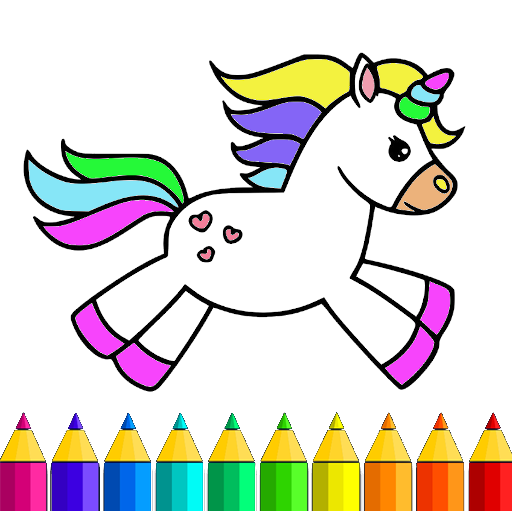 Coloring Horse Pony Beautiful Apps On Google Play