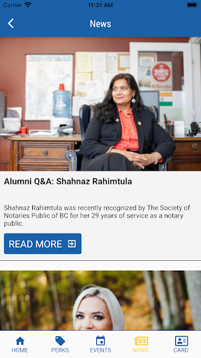 CapU Alumni Perks Screen 3