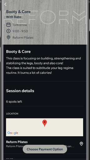 Reform Pilates Bali Screen 2