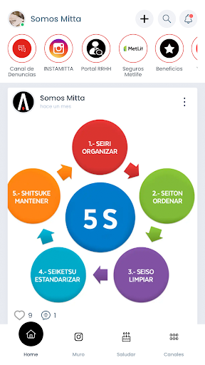 Android application Somos Mitta screenshort