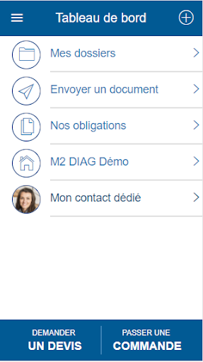Android application Arobiz appli screenshort