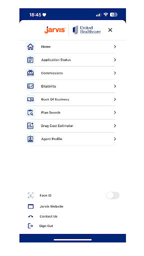 Screenshot of Jarvis (UnitedHealthcare)